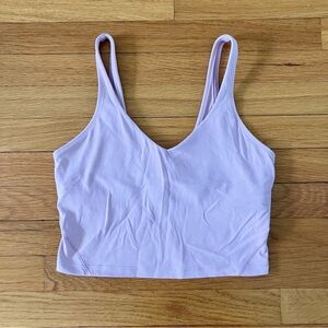 lululemon athletica Light Purple Tank Top